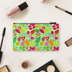 Flower Flora Floral Nature Pattern Seamless Cosmetic Bag (Small) from ArtsNow.com Back