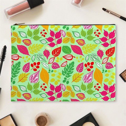 Flower Flora Floral Nature Pattern Seamless Cosmetic Bag (XL) from ArtsNow.com Front