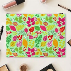 Flower Flora Floral Nature Pattern Seamless Cosmetic Bag (XL) from ArtsNow.com Back