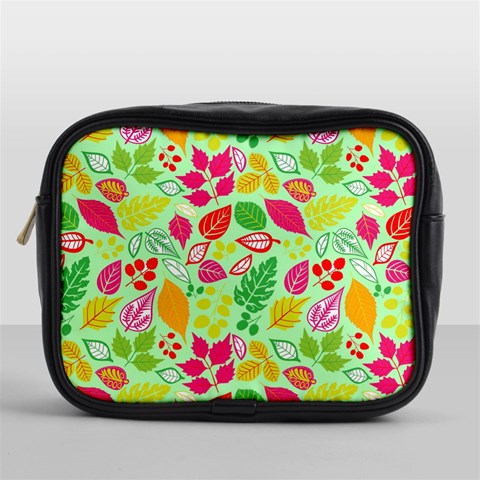 Flower Flora Floral Nature Pattern Seamless Mini Toiletries Bag (One Side) from ArtsNow.com Front