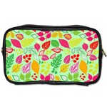 Flower Flora Floral Nature Pattern Seamless Toiletries Bag (Two Sides)