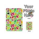 Flower Flora Floral Nature Pattern Seamless Playing Cards 54 Designs (Mini)