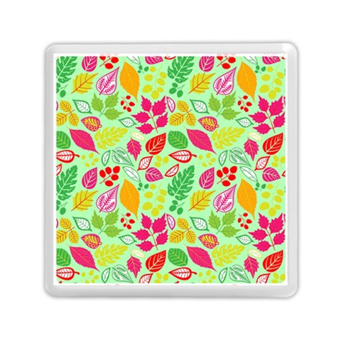 Flower Flora Floral Nature Pattern Seamless Memory Card Reader (Square) from ArtsNow.com Front