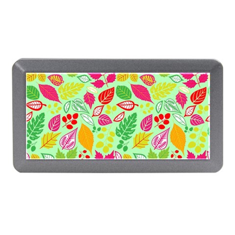 Flower Flora Floral Nature Pattern Seamless Memory Card Reader (Mini) from ArtsNow.com Front