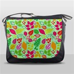 Flower Flora Floral Nature Pattern Seamless Messenger Bag