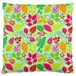 Flower Flora Floral Nature Pattern Seamless Large Cushion Case (One Side)