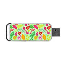 Flower Flora Floral Nature Pattern Seamless Portable USB Flash (Two Sides) from ArtsNow.com Front