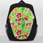 Flower Flora Floral Nature Pattern Seamless Backpack Bag