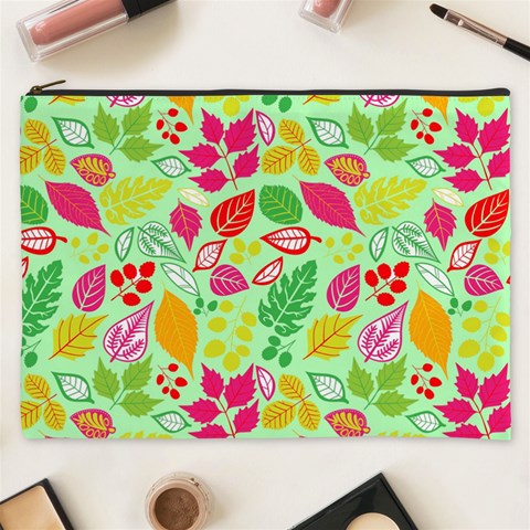 Flower Flora Floral Nature Pattern Seamless Cosmetic Bag (XXXL) from ArtsNow.com Front