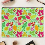 Flower Flora Floral Nature Pattern Seamless Cosmetic Bag (XXXL)