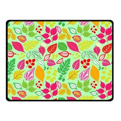 Flower Flora Floral Nature Pattern Seamless Two Sides Fleece Blanket (Small) from ArtsNow.com 45 x34  Blanket Front