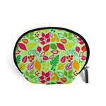 Flower Flora Floral Nature Pattern Seamless Accessory Pouch (Small)