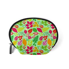 Flower Flora Floral Nature Pattern Seamless Accessory Pouch (Small) from ArtsNow.com Back