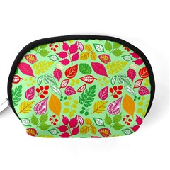 Flower Flora Floral Nature Pattern Seamless Accessory Pouch (Medium) from ArtsNow.com Back