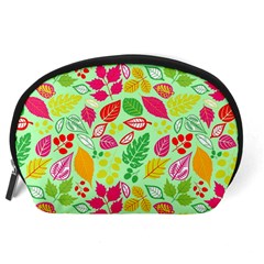 Flower Flora Floral Nature Pattern Seamless Accessory Pouch (Large) from ArtsNow.com Back