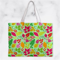 Flower Flora Floral Nature Pattern Seamless Zipper Mini Tote Bag from ArtsNow.com Front