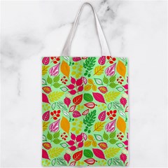 Flower Flora Floral Nature Pattern Seamless Zipper Classic Tote Bag from ArtsNow.com Front