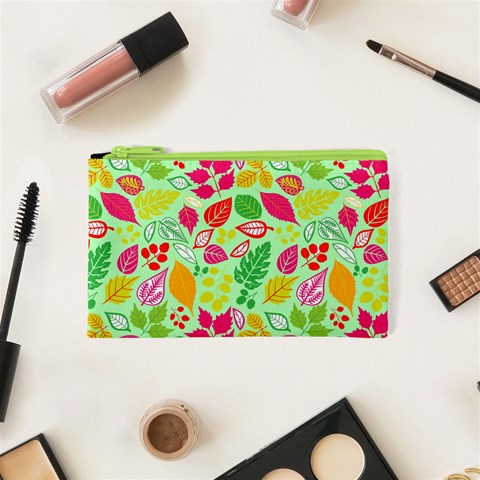 Flower Flora Floral Nature Pattern Seamless Cosmetic Bag (XS) from ArtsNow.com Front