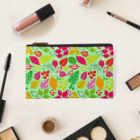 Flower Flora Floral Nature Pattern Seamless Cosmetic Bag (XS) from ArtsNow.com Front