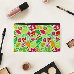 Flower Flora Floral Nature Pattern Seamless Cosmetic Bag (XS) from ArtsNow.com Front