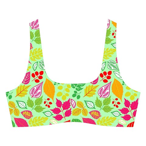 Flower Flora Floral Nature Pattern Seamless Cross Back Hipster Bikini Set from ArtsNow.com Front