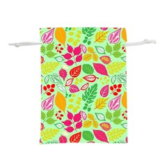 Flower Flora Floral Nature Pattern Seamless Lightweight Drawstring Pouch (S) from ArtsNow.com Back