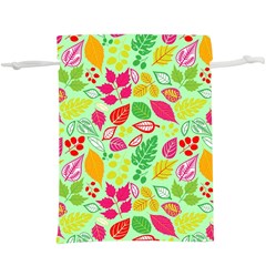 Flower Flora Floral Nature Pattern Seamless Lightweight Drawstring Pouch (XL) from ArtsNow.com Front