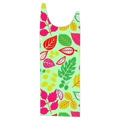 Flower Flora Floral Nature Pattern Seamless Kids  Stylish Hooded Puffer Vest from ArtsNow.com Front Left Side