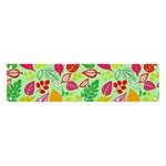 Flower Flora Floral Nature Pattern Seamless Banner and Sign 4  x 1 