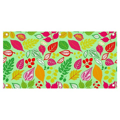 Flower Flora Floral Nature Pattern Seamless Banner and Sign 4  x 2  from ArtsNow.com Front