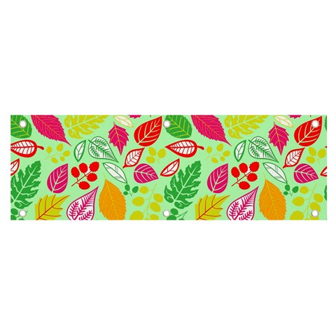 Flower Flora Floral Nature Pattern Seamless Banner and Sign 6  x 2  from ArtsNow.com Front