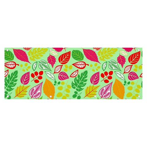 Flower Flora Floral Nature Pattern Seamless Banner and Sign 8  x 3  from ArtsNow.com Front