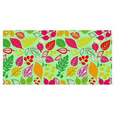 Flower Flora Floral Nature Pattern Seamless Banner and Sign 8  x 4  from ArtsNow.com Front