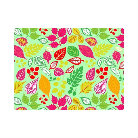 Flower Flora Floral Nature Pattern Seamless Premium Plush Fleece Blanket (Mini) from ArtsNow.com 35 x27  Blanket Front