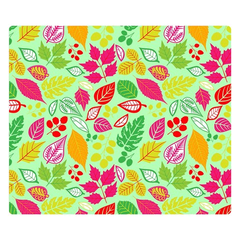 Flower Flora Floral Nature Pattern Seamless Premium Plush Fleece Blanket (Small) from ArtsNow.com 50 x40  Blanket Front