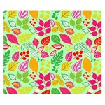 Flower Flora Floral Nature Pattern Seamless Premium Plush Fleece Blanket (Small)