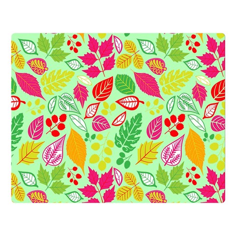 Flower Flora Floral Nature Pattern Seamless Premium Plush Fleece Blanket (Large) from ArtsNow.com 80 x60  Blanket Front