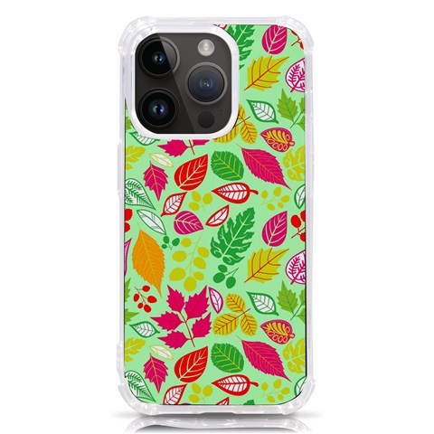 Flower Flora Floral Nature Pattern Seamless iPhone 14 Pro TPU UV Print Case from ArtsNow.com Front