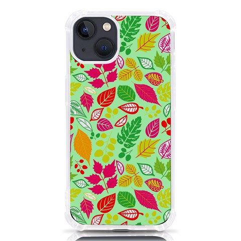 Flower Flora Floral Nature Pattern Seamless iPhone 13 TPU UV Print Case from ArtsNow.com Front