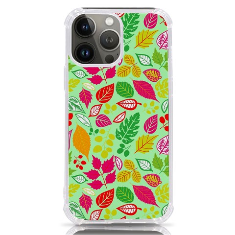 Flower Flora Floral Nature Pattern Seamless iPhone 13 Pro Max TPU UV Print Case from ArtsNow.com Front