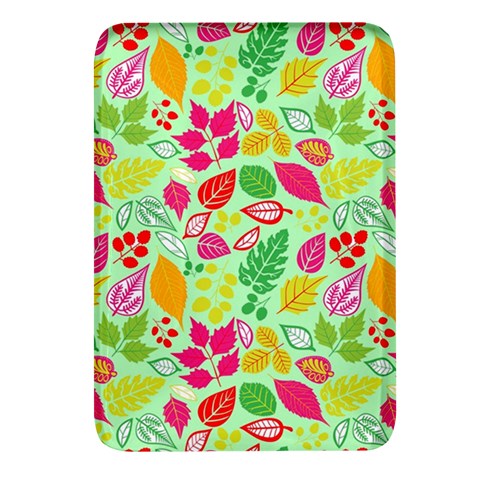 Flower Flora Floral Nature Pattern Seamless Rectangular Glass Fridge Magnet (4 pack) from ArtsNow.com Front