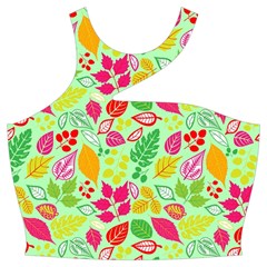 Flower Flora Floral Nature Pattern Seamless Cut Out Top from ArtsNow.com Front