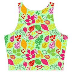 Flower Flora Floral Nature Pattern Seamless Cut Out Top from ArtsNow.com Back