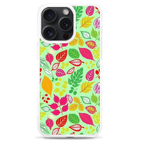 Flower Flora Floral Nature Pattern Seamless iPhone 15 Pro Max TPU UV Print Case from ArtsNow.com Front