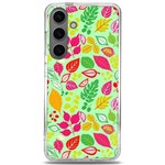 Flower Flora Floral Nature Pattern Seamless Samsung Galaxy S24 6.2 Inch TPU UV Case