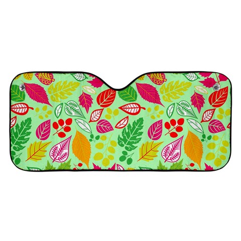 Flower Flora Floral Nature Pattern Seamless Car Windshield Sunshade from ArtsNow.com Front