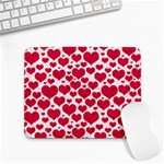 Hearts Valentine Pattern Seamless Small Mousepad