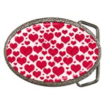 Hearts Valentine Pattern Seamless Belt Buckles