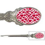 Hearts Valentine Pattern Seamless Letter Opener