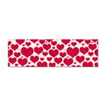 Hearts Valentine Pattern Seamless Sticker (Bumper)